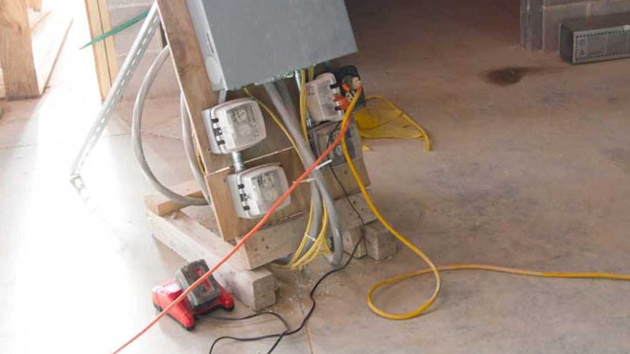 Protect workers from electric shock hazards